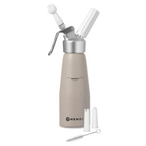 Siphon για σαντιγί Taupe - 0,5 L - HENDI