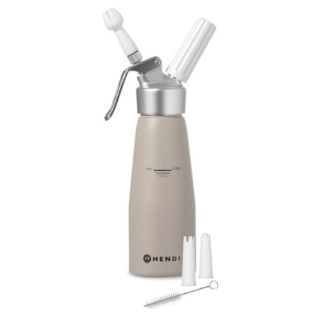 Siphon για σαντιγί Taupe - 0,5 L - HENDI