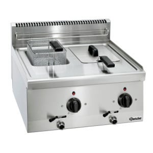 Ηλεκτρική Φριτέζα Επιτραπέζια - Σειρά 600 - 2 x 6 L - Bartscher