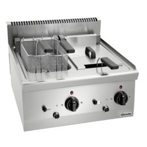 Ηλεκτρική Φριτέζα Επιτραπέζια - Σειρά 600 - 2 x 8 L