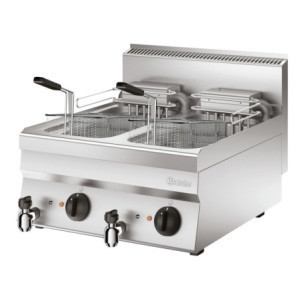 Ηλεκτρική Φριτέζα Επιτραπέζια - Σειρά 650 - 2 x 10 L