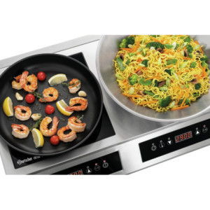 Πλάκα και Επαγωγικό Wok - 7000 W