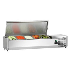 Ψυγείο Σαλατών Επιτραπέζιο Inox - 5 x GN 1/4