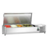 Saladette Ψυγείο Επιτραπέζιο Inox - 3 x GN 1/3 + 1 x GN 1/2