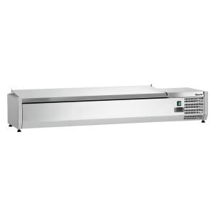 Ψυγείο Σαλατών Επιτραπέζιο Inox - 5 x GN 1/3 + 1 x GN 1/2