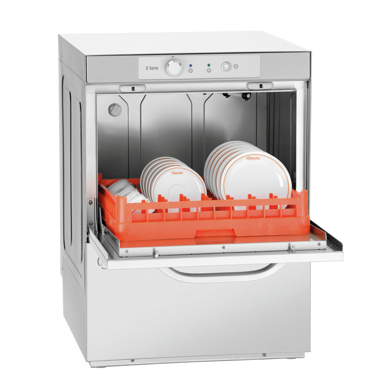 Dishwasher with Drain Pump and Detergent Dispenser - 50 x 50 cm - Bartscher