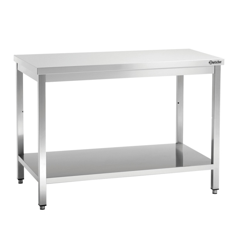 Τραπέζι Εργασίας Inox με Κάτω Ράφι - Π 700 mm - Μ 1400 mm - Bartscher Τραπέζι Εργασίας Inox με Κάτω Ράφι - Π 700 mm - Μ 1400 mm - Bartscher