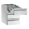 Στήλη Συρταριών 3 x GN 1/1 - Bartscher