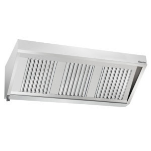 Επιτοίχιος Απορροφητήρας με Φωτισμό - Π 1600 x Β 700 mm - Bartscher