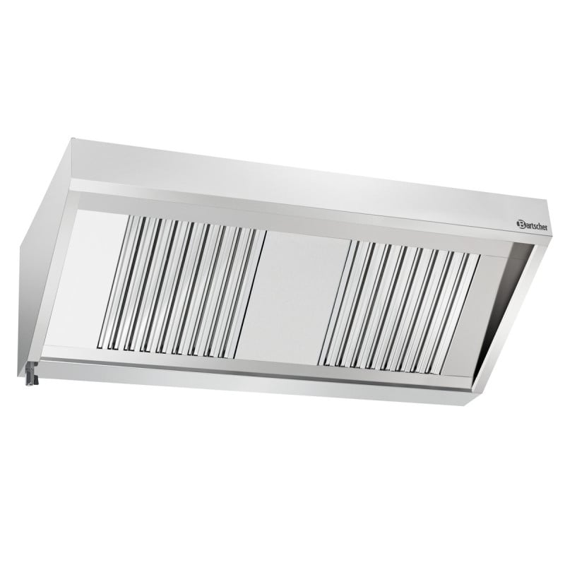 Hotte Murale avec Moteur et Eclairage - L 1500 x P 700 mm - Bartscher Hotte Murale avec Moteur et Eclairage - L 1500 x P 700 mm - Bartscher