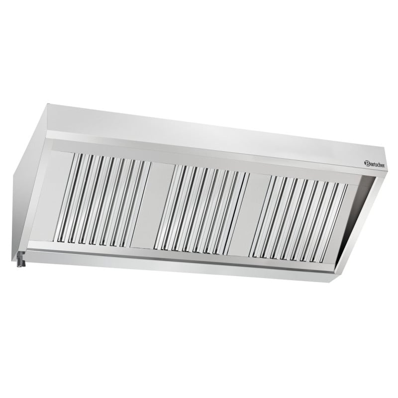 Hotte Murale avec Moteur et Eclairage - L 1600 x P 700 mm - Bartscher Hotte Murale avec Moteur et Eclairage - L 1600 x P 700 mm - Bartscher