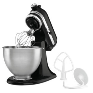 Μίξερ KitchenAid Μαύρο - 4,28 L - Bartscher