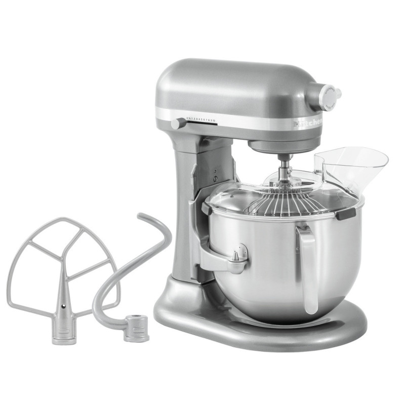 KitchenAid Silver Mixer - 6.6 L - Bartscher KitchenAid Silver Mixer - 6.6 L - Bartscher