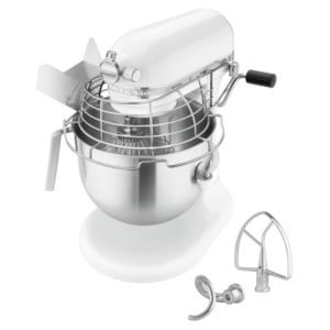 Batteur KitchenAid Blanc - 6,9 L - Bartscher