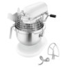 KitchenAid White Mixer - 6.9 L - Bartscher