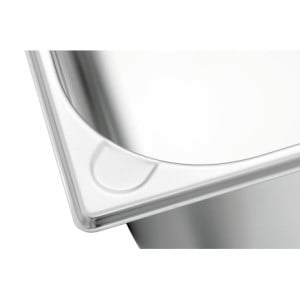 Bac Gastro GN 1/1 Basic Line - Profondeur 200 mm - 28 L - Bartscher