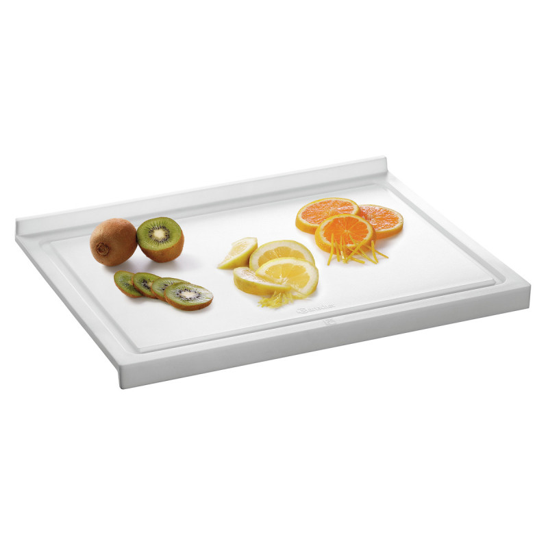 Planche à Découper 415 x 300 mm - Blanche - 10 mm d'Epaisseur - Bartscher