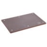 Cutting Board 600 x 400 mm - Brown - 16 mm Thickness - Bartscher