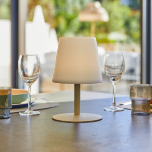 Lampe de Table LED - Mini Crème - Lumisky