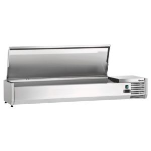 Ψυγείο Σαλατών Επιτραπέζιο Inox - 5 x GN 1/3 + 1 x GN 1/2