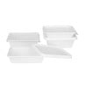 Barquettes Alimentaires en Bagasse Fiesta Compostable 500ml - Lot de 100 - Gastronoble