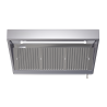 Hotte Snack 700 με Led και Χωρίς Κινητήρα από Dynasteel - Μήκος 2000