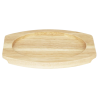 Planche pour Plat Ovale en Fonte - 260x165 mm