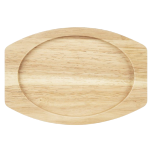 Πλάκα για Οβάλ Πιάτο από Χυτοσίδηρο - 260x165 mm