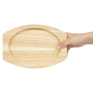 Πλάκα για Οβάλ Πιάτο από Χυτοσίδηρο - 260x165 mm
