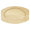 Board for Oval Cast Iron Dish - 230x135 mm