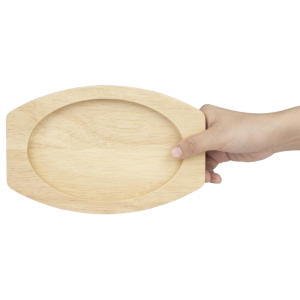 Πλάκα για Οβάλ Πιάτο από Χυτοσίδηρο - 230x135 mm