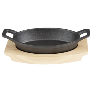 Πλάκα για Οβάλ Πιάτο από Χυτοσίδηρο - 210x120 mm