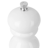 White Wood Salt or Pepper Mill - 125 mm