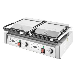 Grill Panini Double - Λείες και Ραβδωτές Πλάκες - Buffalo