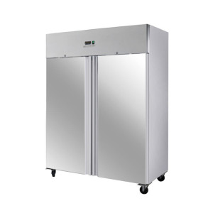 Θετική Ψυγείο Ντουλάπα 1400 L Inox GN 2/1 – 2 Πόρτες