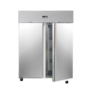 Θετική Ψυγείο Ντουλάπα 1400 L Inox GN 2/1 – 2 Πόρτες