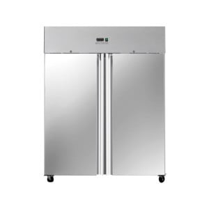 Θετική Ψυγείο Ντουλάπα 1400 L Inox GN 2/1 – 2 Πόρτες