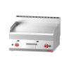 Plancha αερίου 650 με λεία χρωμιωμένη πλάκα - Gastro M - Fourniresto
