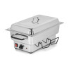 Chafing Dish GN 1/1 Ηλεκτρικό Ανοξείδωτο - Dynasteel