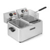 Professional Deep Fryer 2 x 4 L - Dynasteel