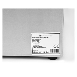 Επαγγελματική Φριτέζα 2 x 8 L με Αποστράγγιση - Dynasteel