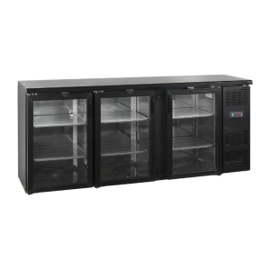 Ψυγείο Μπαρ με 3 Γυάλινες Πόρτες - 442 L | TEFCOLD CBC310G