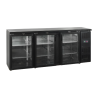 Ψυγείο Μπαρ με 3 Γυάλινες Πόρτες - 442 L | TEFCOLD CBC310G