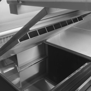 Προθήκη Υπηρεσίας Premium με Επιφάνεια Εργασίας - 489 L