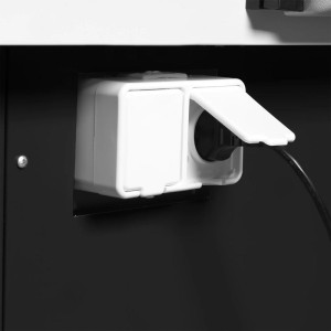 Μαύρη Ψυχόμενη Βιτρίνα Σούπερ Μάρκετ - 469 L - TEFCOLD