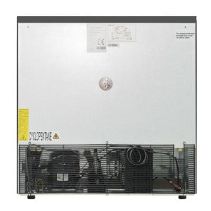 Ψυγείο Μπαρ 212 L 2 Συρόμενες Πόρτες Μαύρο