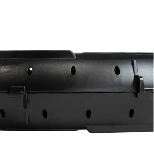 Επαναχρησιμοποιήσιμος Στρογγυλός Κάδος - Ø 330 mm - Μαύρο - Σετ των 10 - Gilac