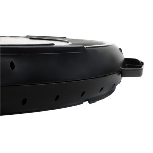 Επαναχρησιμοποιήσιμος Στρογγυλός Κάδος - Ø 330 mm - Μαύρο - Σετ των 10 - Gilac