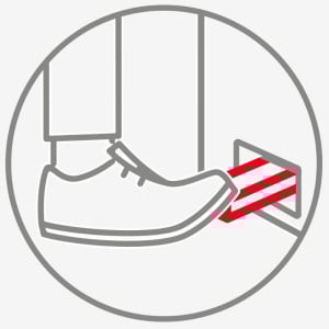 Υποστήριξη για Σακούλα Απορριμμάτων με Λευκό Καπάκι - 120 L - Gilac