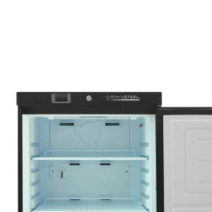 Armoire Réfrigérée 200 Litres - Positive Noire - Dynasteel